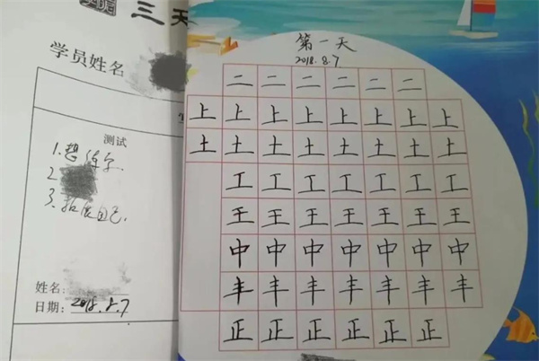 三天练字王