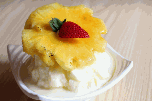 雪葩甜品