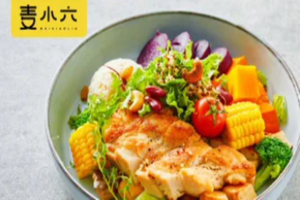 麦小六健康餐加盟