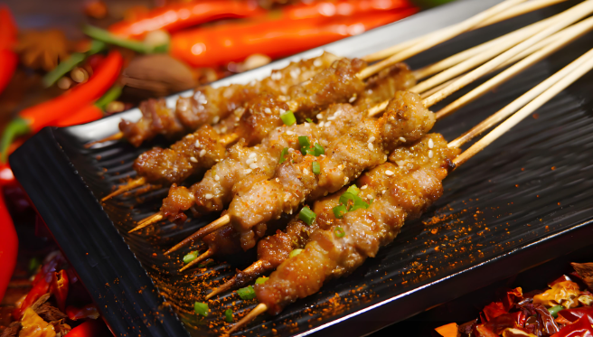 串香里电烤羊排串加盟