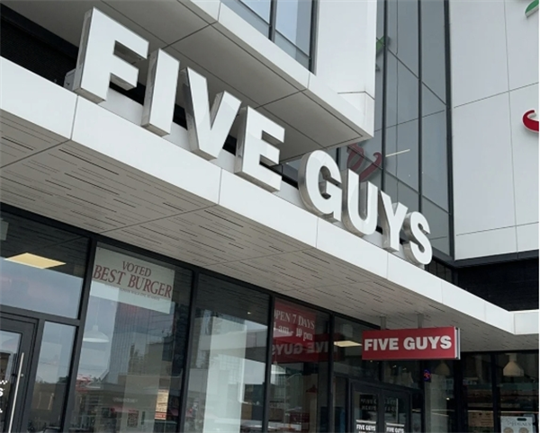 five guys汉堡加盟
