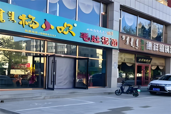 杨小吹毛肚板面加盟