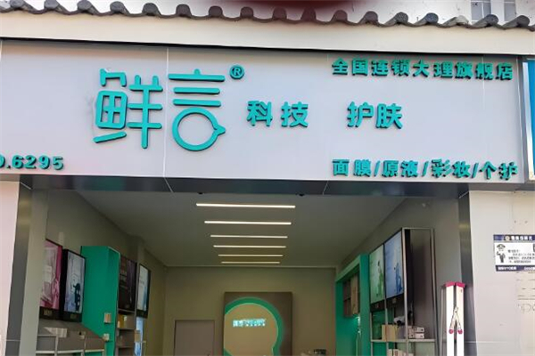 鲜言美容加盟
