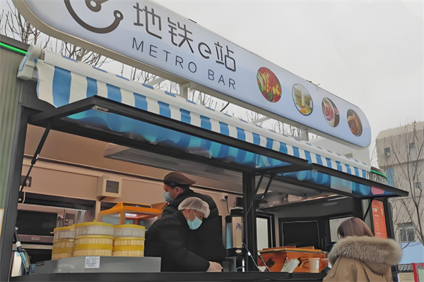 地铁e站餐饮便民车加盟