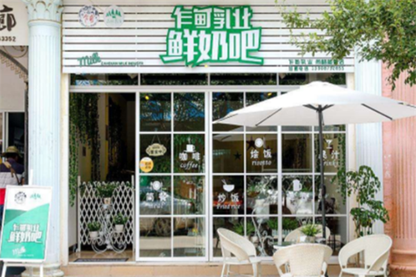 乍甸鲜奶吧加盟