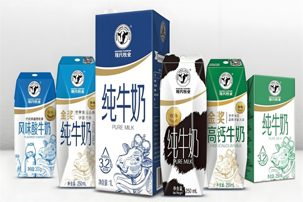 现代牧业纯牛奶加盟