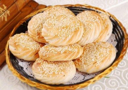 烧饼熟了