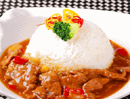 偶拌秘汁牛肉饭