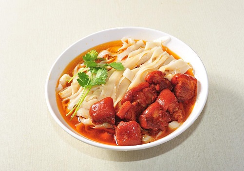 铁蛋鸡汤刀削面