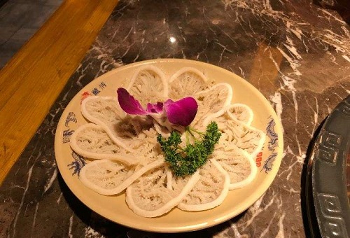 龙情大刀腰片火锅