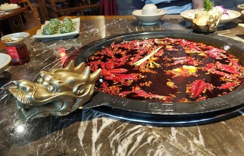 龙情大刀腰片火锅