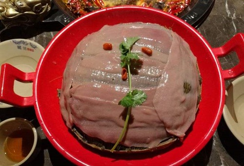 龙情大刀腰片火锅
