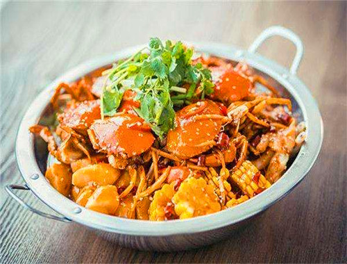 盖世蟹肉煲