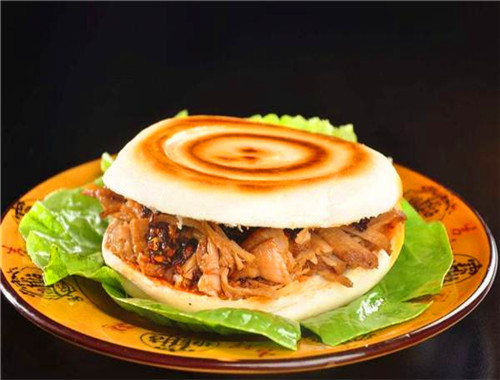 小二上馍肉夹馍