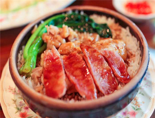 美腩子烧汁虾米饭