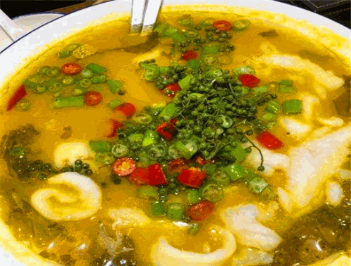 鱼见花椒酸菜鱼