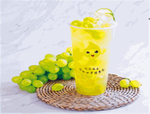 桔莓柚苹奶茶