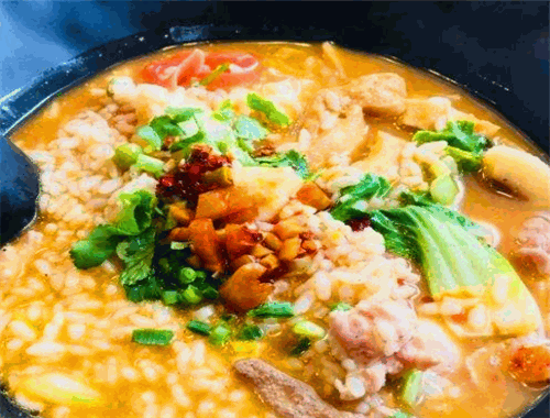 老妈搪瓷烫饭