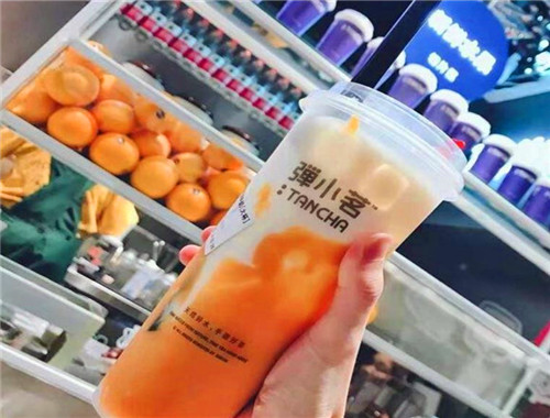 弹小茗奶茶