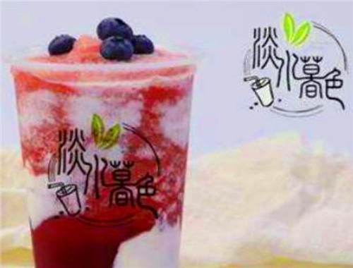 淡水暮色奶茶