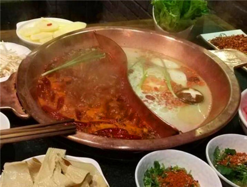 川湘捞喷泉火锅