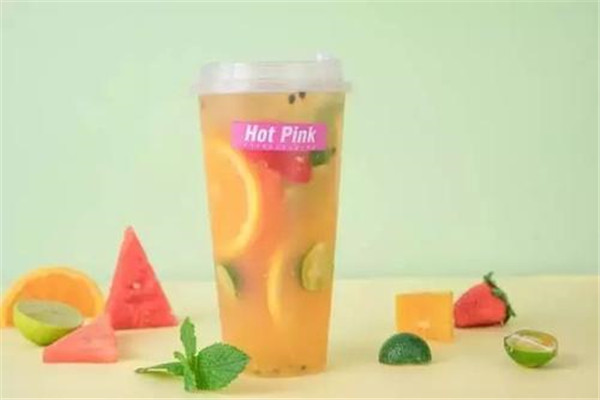 Hot Pink奶茶