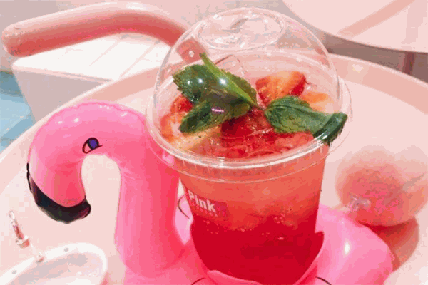 Hot Pink奶茶