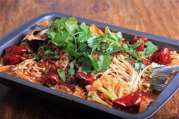 青炉里青花椒烤鱼