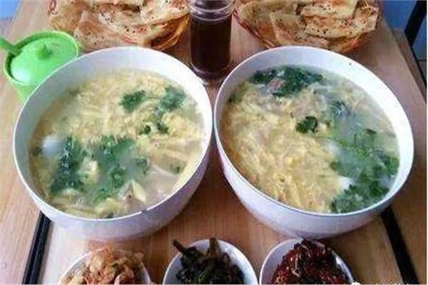 油饼母鸡汤