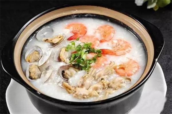 满窝海鲜砂锅粥