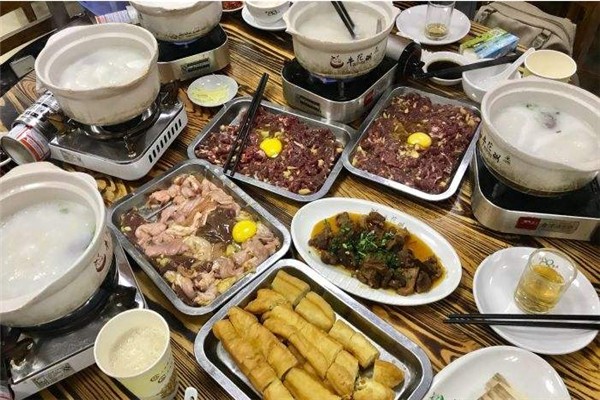 顺德公牛花粥