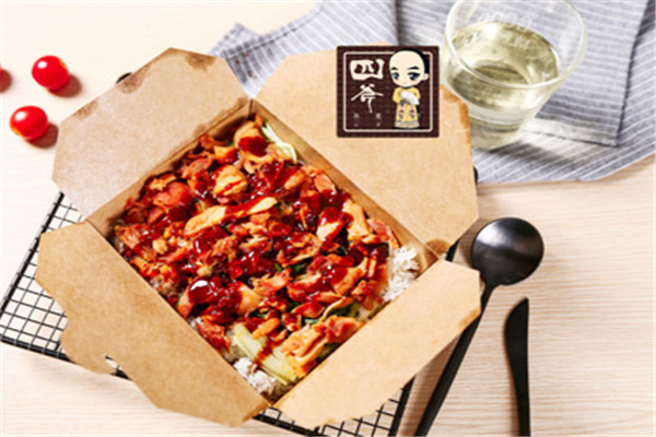 四爷脆皮鸡饭