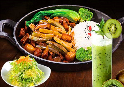 吉胤祥黑椒鸡肉饭
