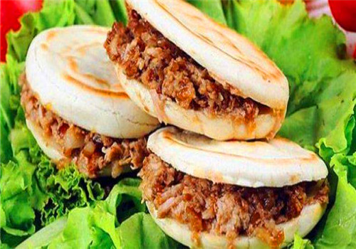 馍小皮肉夹馍