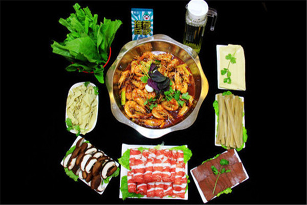 九味众品大虾火锅