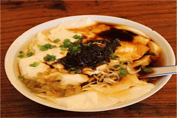 豆芙茜诗豆腐花
