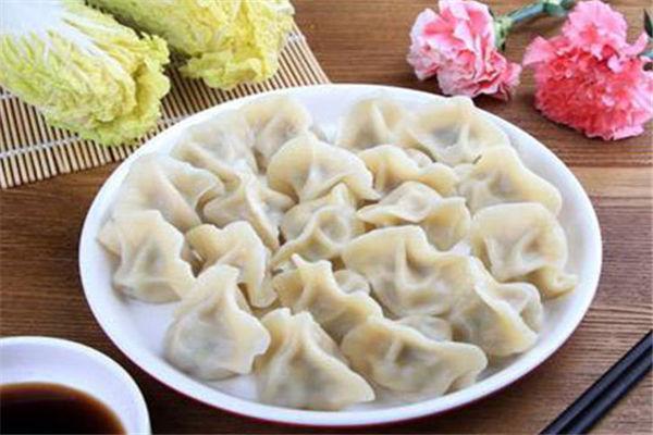 诱选虾仁水饺