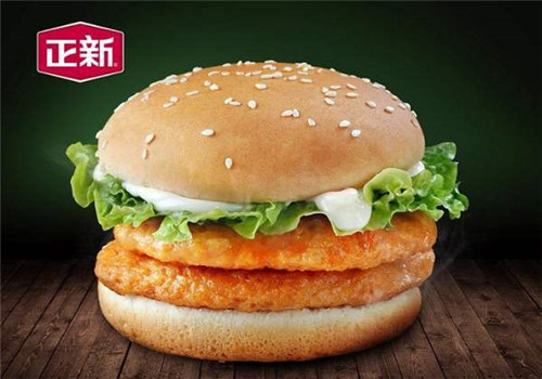 正新手工汉堡