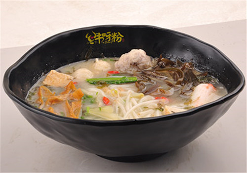 牛呀粉煸香烧锅粉