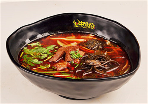 牛呀粉煸香烧锅粉