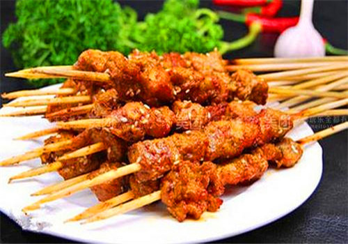 烧烤铺子小吃车