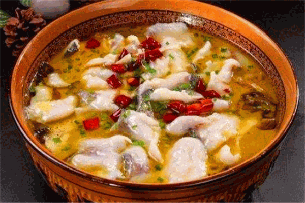 食缘素酸菜鱼米饭