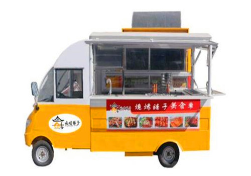 烧烤铺子小吃车