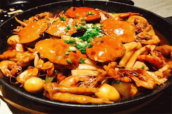 品飞翔蟹煲饭
