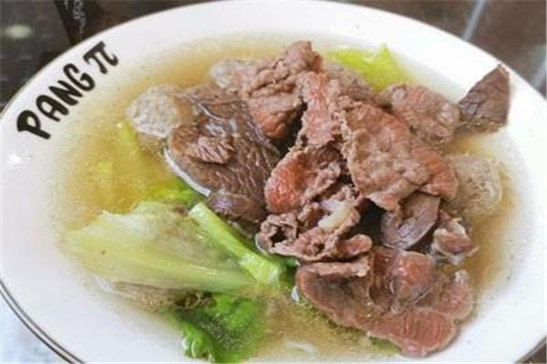 旁派牛肉粿条