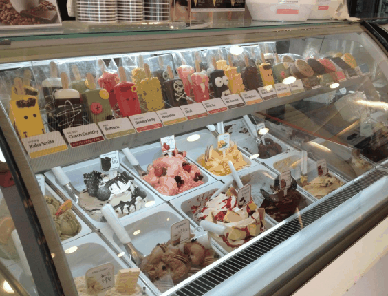 雪安娜冰淇淋店
