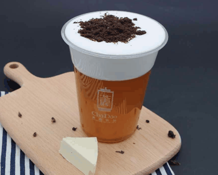 果麦奶茶