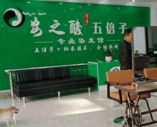 安之酸五倍子染发