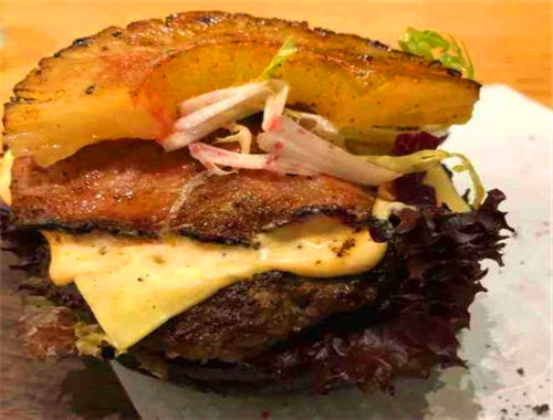 Black burger汉堡