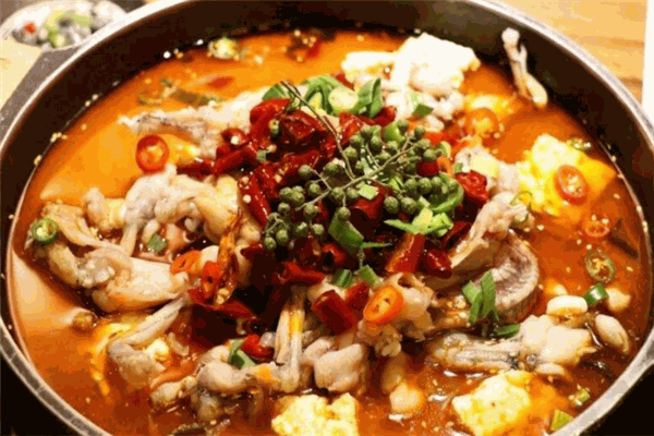 椒伍佬豆花鱼
